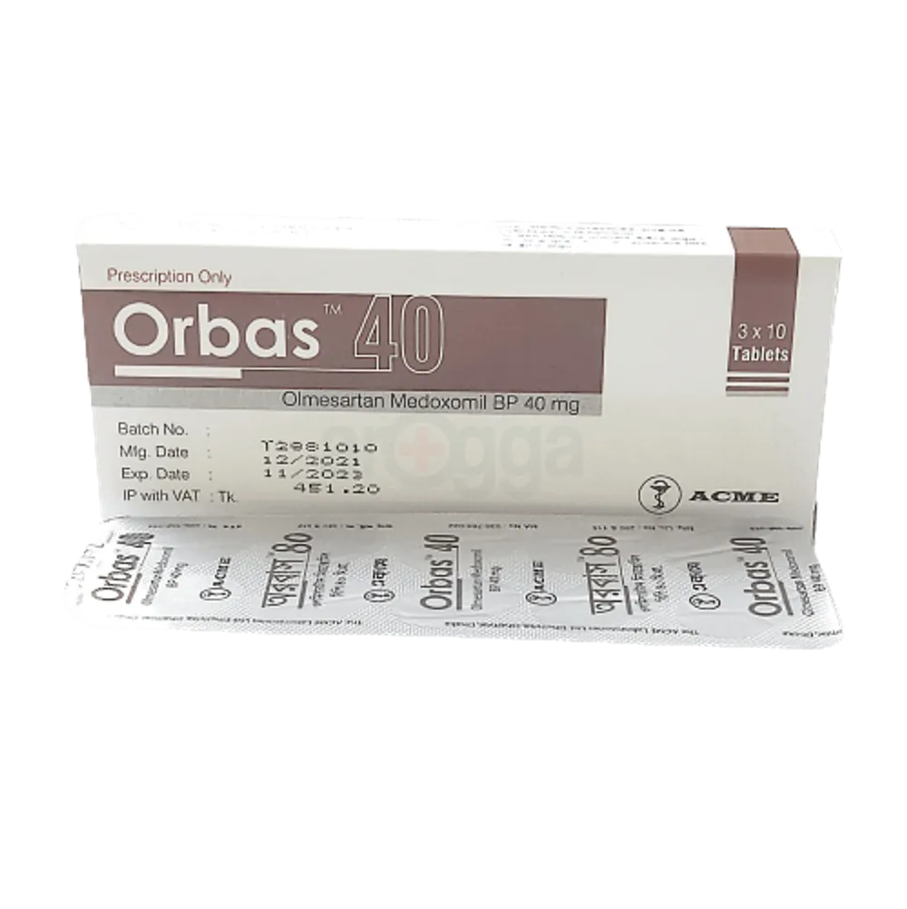 Tablet Orbas  40 mg (30 pcs)